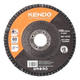 Disco Lija Flap #60 100mmx5/8 Kendo