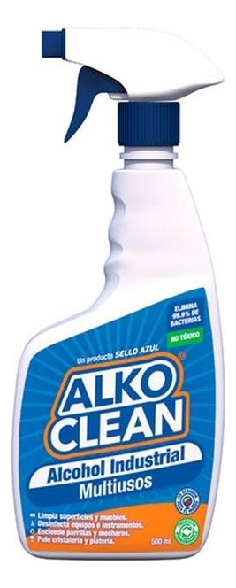 Alcohol Multiusos Alko Clean 500 Ml