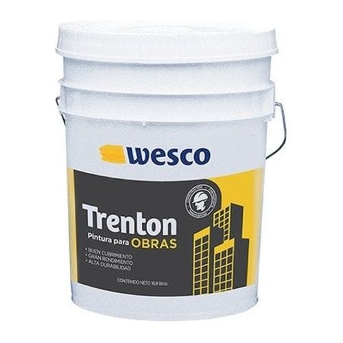 Pintura Trenton Blanco Mate Para Interior Y Exterior Caneca