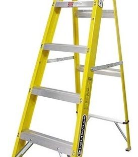 Escalera T1 Pie Gallo 1.50mt F.vidrio 113kg