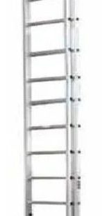 Escalera Aluminio Convertible 14 X 2 Gradas 6.76 Mt Premium