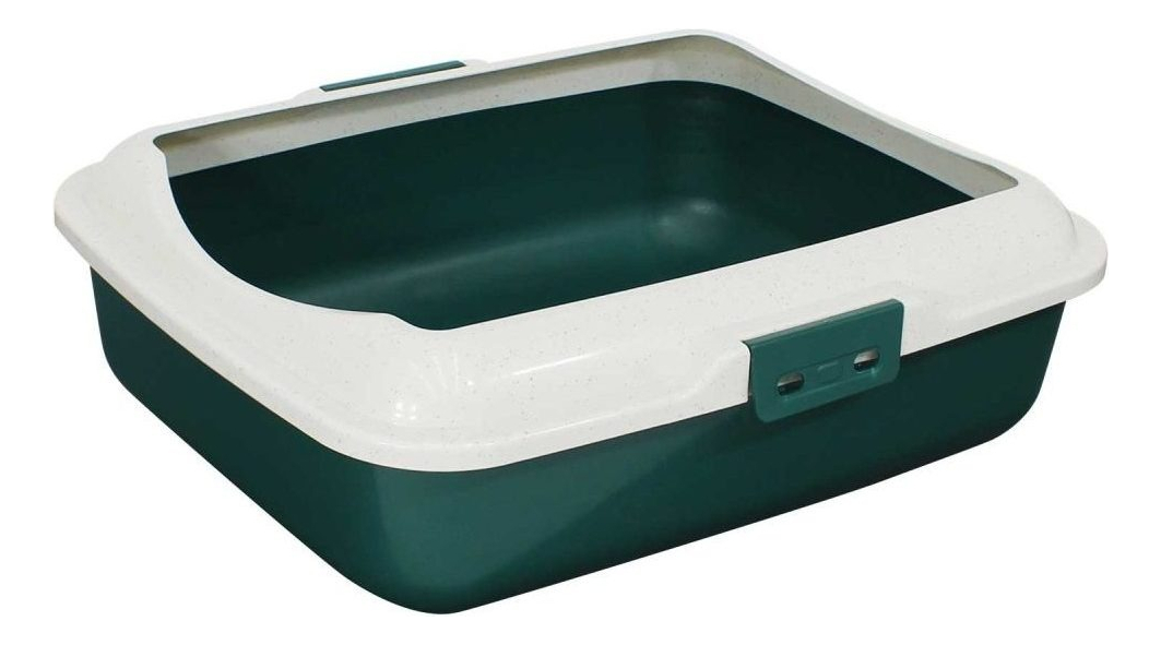 Letrina P/gato 50x40x16cm Verde