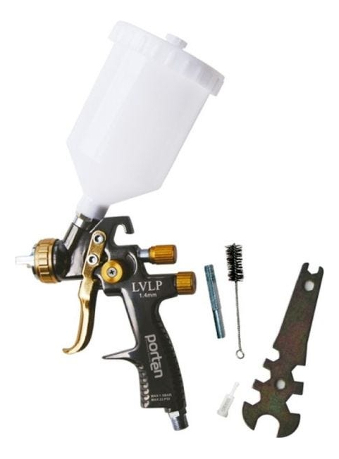 Pistola De Gravedad Lvlp 1.4mm 600cc Porten