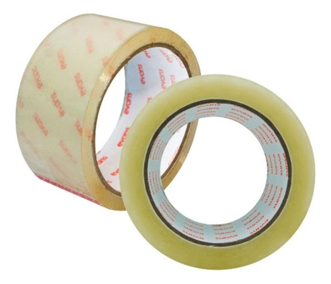 Cinta De Embalaje Transparente Evans De 2 Pulgadas / 45 Mts
