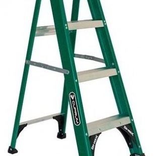 Escalera T2 Pie Gallo 1.22mt F.vidrio