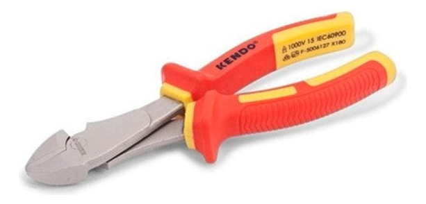 Playo Corte Electrico 1000v 180mm/7 Mango Aislado Kendo