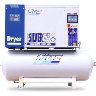 Compresor De Tornillo Fiac De 7.5hp Con Secador