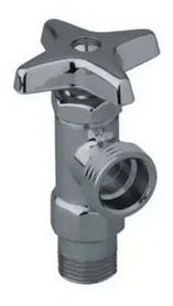 Llave Vertical 3/4 Para Lavadora-cromo Mangueras Pared