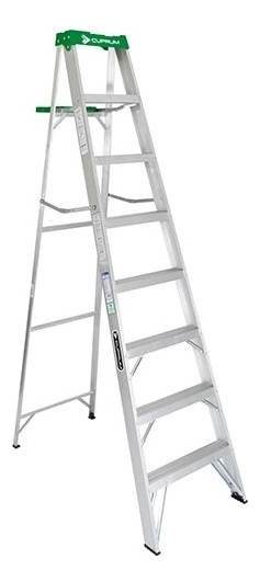 Escalera T2 Pie Gallo 2.44mt Alumn