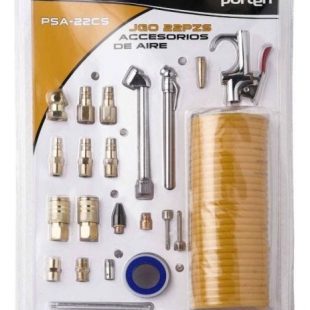 Juego De Accesorios Para Aire 22 Unidades Porten