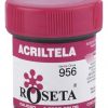 Acriltela Mate Verde Oliva De 30 Centimetros Cubicos Roseta