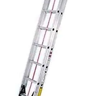 Escalera T3 Telescopica Extensible 6.40 Mt Aluminio Cuprum