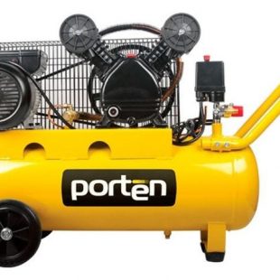 Compresor De Aire De 2hp Motor Banda Tanque De 40 Litros