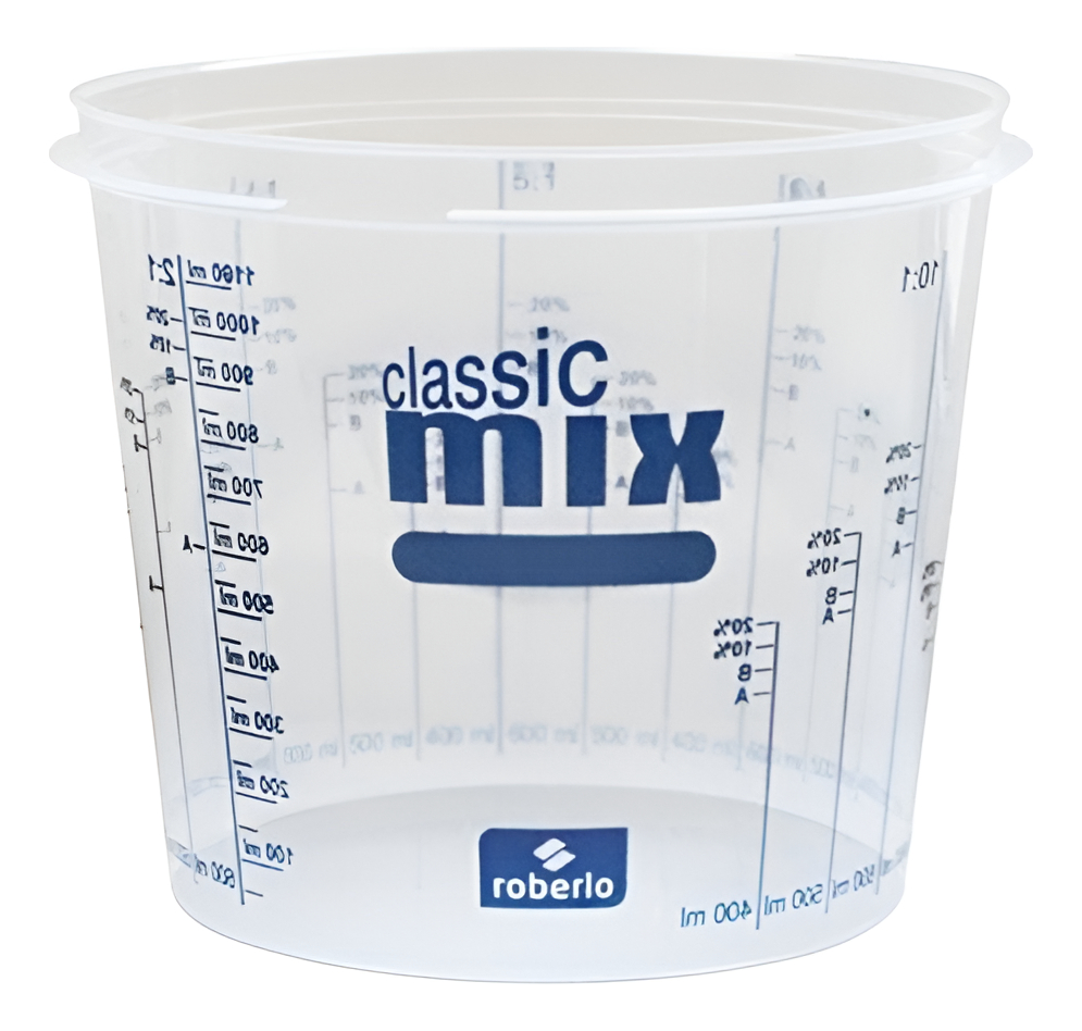 Vaso De Mezcla Medición Para Pintura Classicmix 1100 Ml