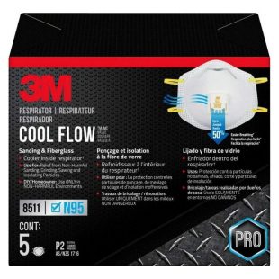 Mascarilla 3m 8511 N95 C.valvula X 5u