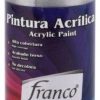 Pintura Acrilica Metalizada Plata De 60ml Franco