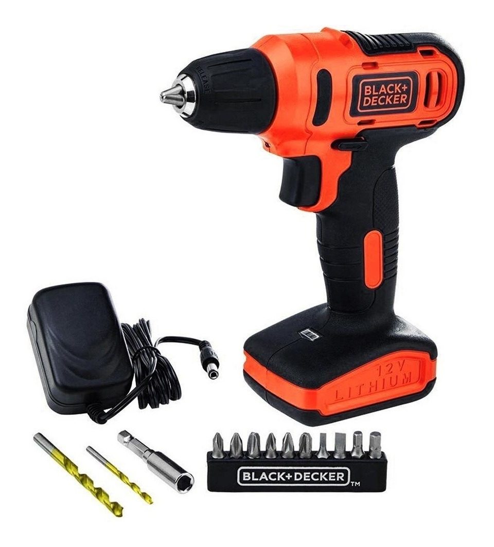 Taladro Inal Black Decker 3/8p Pvvr 12v +carga