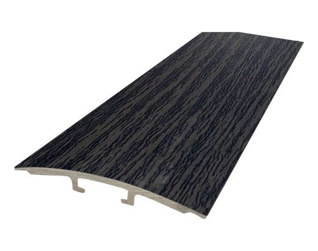 Perfil T Aluminio Cipres Carbon De 2.7 Metros 40 X 6