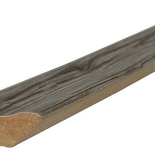 Perfil Concavo De 1/4 Grey Cherry De 2.5 Centimetros X 2.4