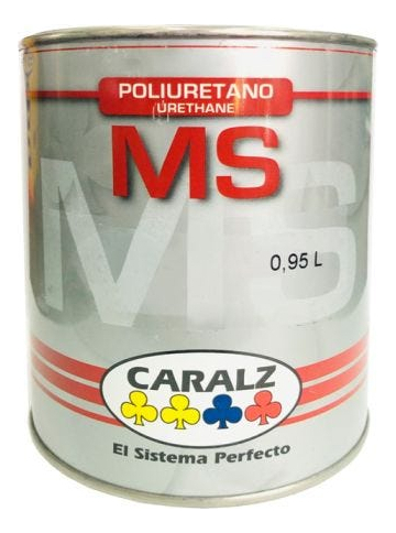 Poliuretano Amarillo Rojizo Sin Plomo 0.95lt Caralz