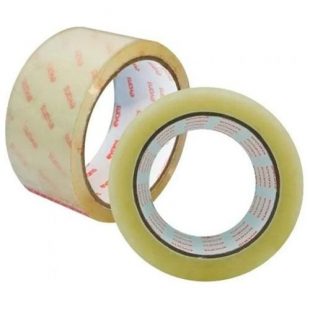 Cinta Embalaje Transparente 48mmx73.4mt 80yd Evans