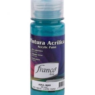 Pintura Acrilica Azul Mar De 60ml Franco