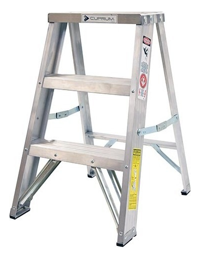 Escalera T3 Domest 2 Niveles 0.63mt Alum