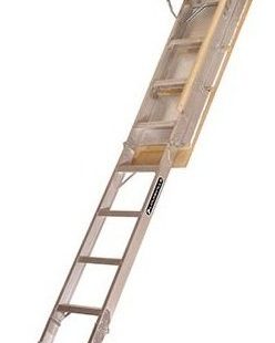 Escalera para atico 375 libras 300 cm Aluminio Louisville