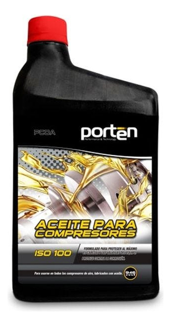 Aceite Para Compresor Aire Con Piston Iso 100 Litro Premium