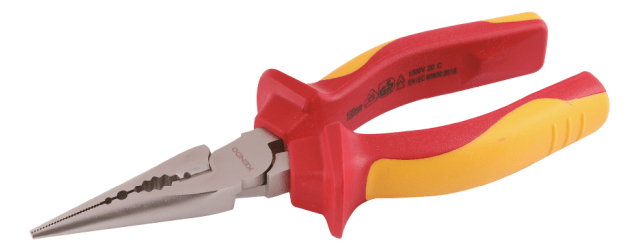 Alicate Electrico Pata Larga 1000v 160mm/6 Mango Aislado