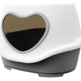 Casa Para Gato 49x35.5x32cm Gris Desarmable