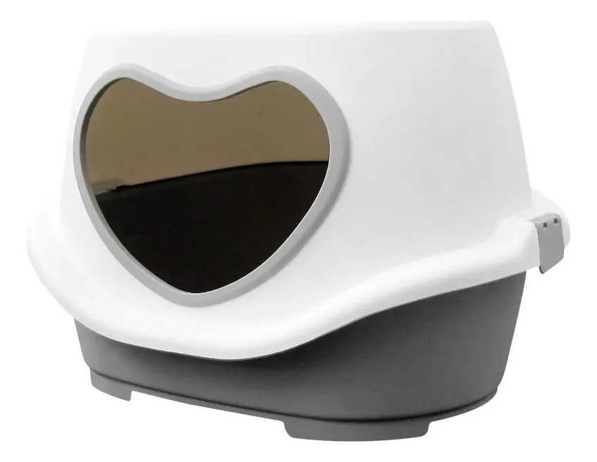 Casa Para Gato 49x35.5x32cm Gris Desarmable