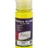 Pintura Acrilica Fosforescente Limon De 60ml Franco