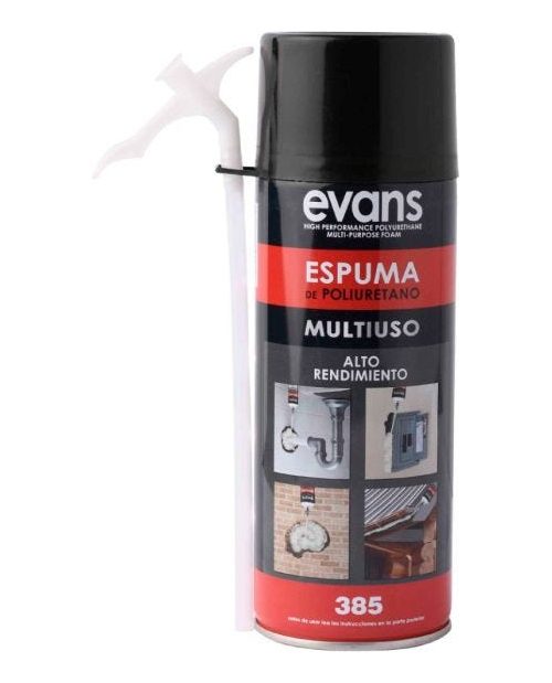 Espuma De Poliuretano De 385gr Evans