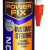 Super Adhesivo De Montaje Ms Power Fix Blanco 290 Ml Quilosa