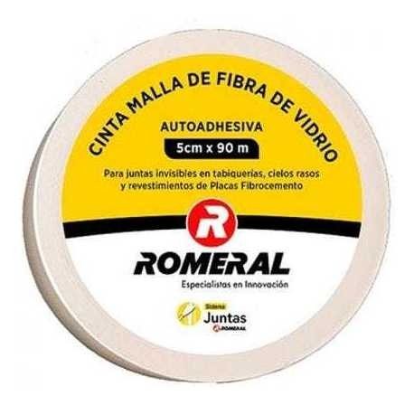 Cinta De Fibra De Vidrio De 5 Centimetros X 90 M Romeral