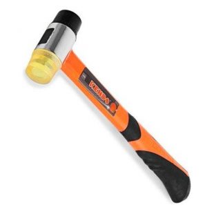 Martillo Caucho / Pvc 30mm Mango Fibra Vidrio Kendo