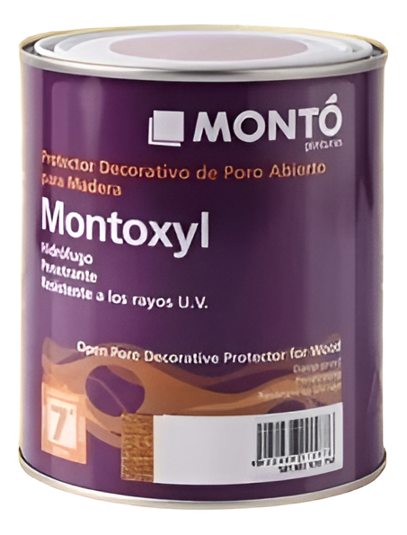 Montoxyl Pino Satinado 910 De 1 Litro Proteccion Durabilidad