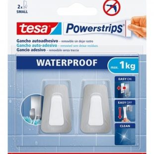 Juego De 2 Ganchos Auto Adhesivos Power Strips Waterproof