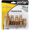 Juego De Acople Rapido 5 Pzs 1/4 Industrial Macho Porten