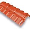 Cumbrero Teja Pvc Rojo De 1.04 Metros Duramit