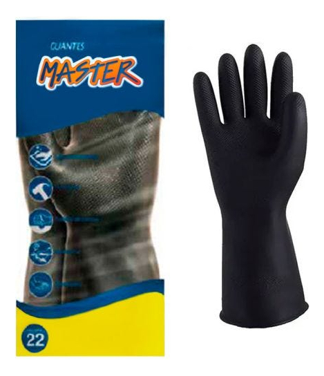 Guante Uso Multiple Negro # 81/2 C22 Master