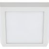 Plafon Led Cuadrado 12w 6000k 100-265v 960lm Iluminacion