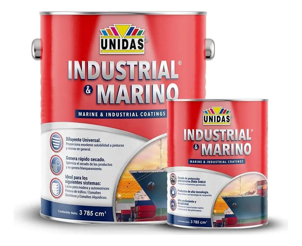 Poliuretano Acrilico Metal Concreto Unidas Galon Kit Blanco