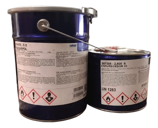 Laca Madera Pisos Muebles Alto Trafico Satin M30 Kit 7.5 Lt