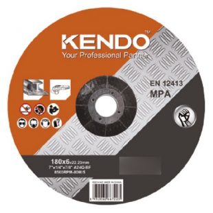 Disco De Desbaste De Metal Cd De 100 X 6mm X 5/8 Kendo