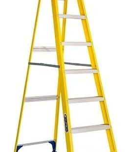 Escalera T1 Pie Gallo 2.44mt F.vidrio