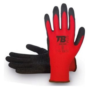 Guante Mecanico Poliester Latex Grip Talla 9 / Xl