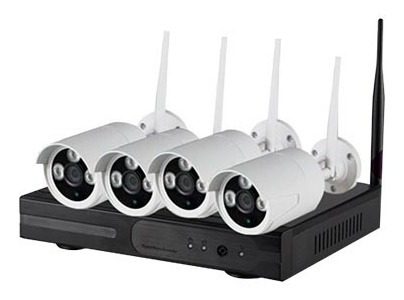 Kit 4 Camaras Wifi Tipo Bala Diel