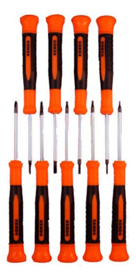 Juego De 9 De Destornilladores De Precision Kendo